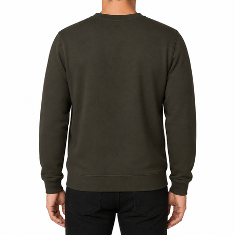 Men Basic Crew Neck Sweatshirt