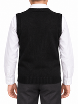 V-Neck Knitted Vest