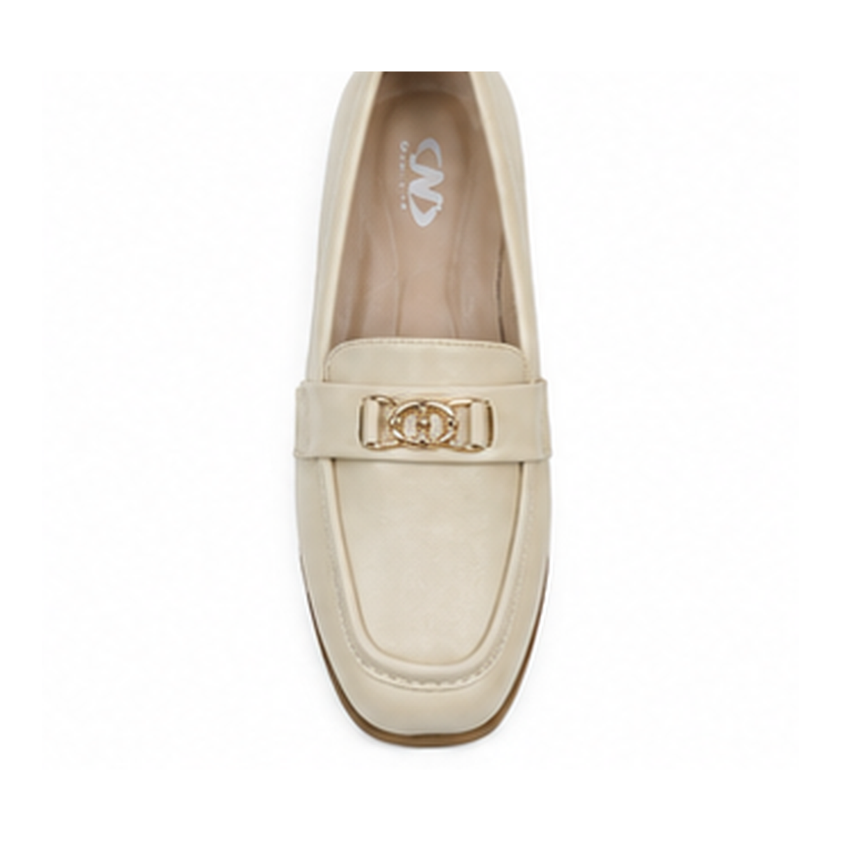 Women Metal Detail Loafers