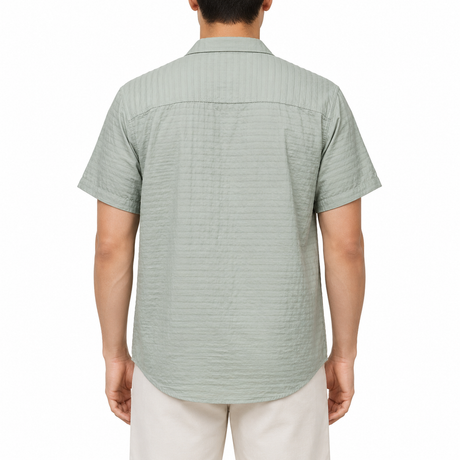Men Textured Short Sleeve Shirt