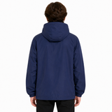 Hooded Zip-Up Windbreaker Jacket