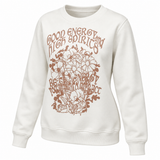 Floral Slogan Sweatshirt