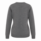 Women Crew Neck Knitted Pullover