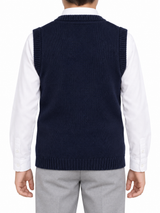 V-Neck Knitted Vest