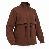 Drawstring Waist Casual Jacket