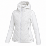 Hooded Quilted Zip Jacket