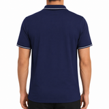 Short Sleeve Polo Shirt With Contrast Trim