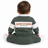 Polo Sweatshirt And Cargo Jogger Set
