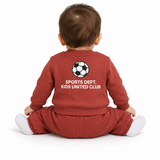 Sports Graphic Sweatshirt And Jogger Set