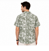 Men Printed Short Sleeve Shirt
