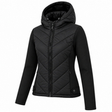 Hooded Quilted Zip Jacket