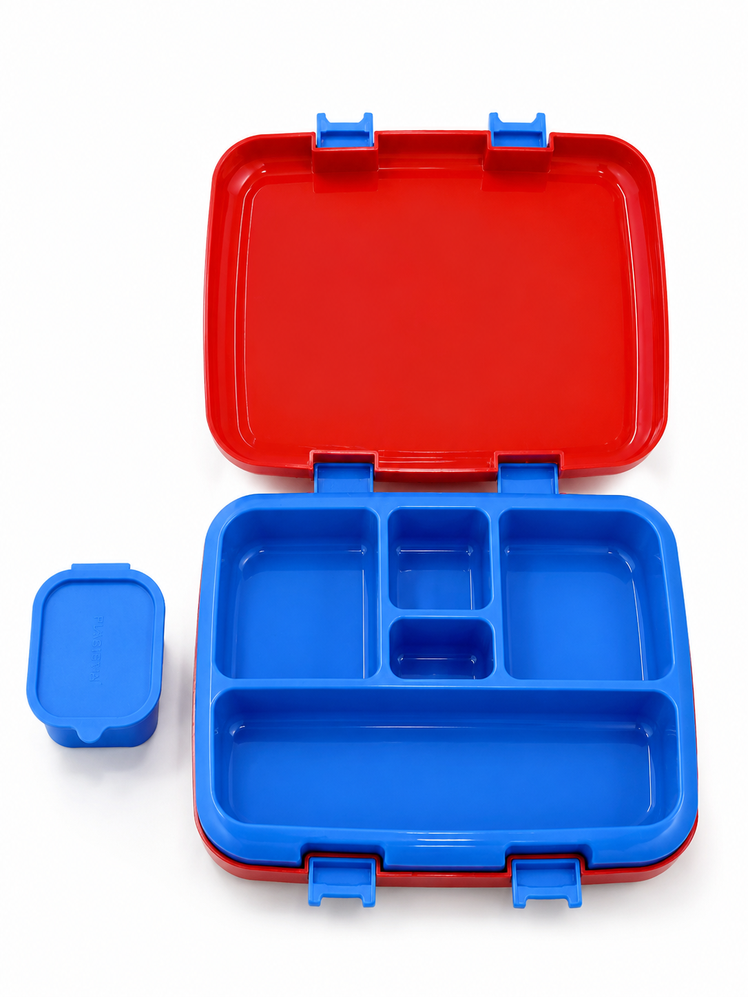 Multi-compartment lunch box with side container