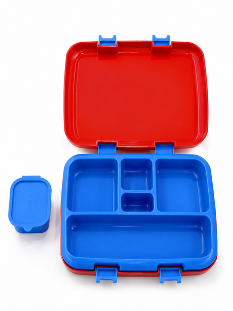 Multi-compartment lunch box with side container