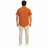 Textured Check Short Sleeve Shirt