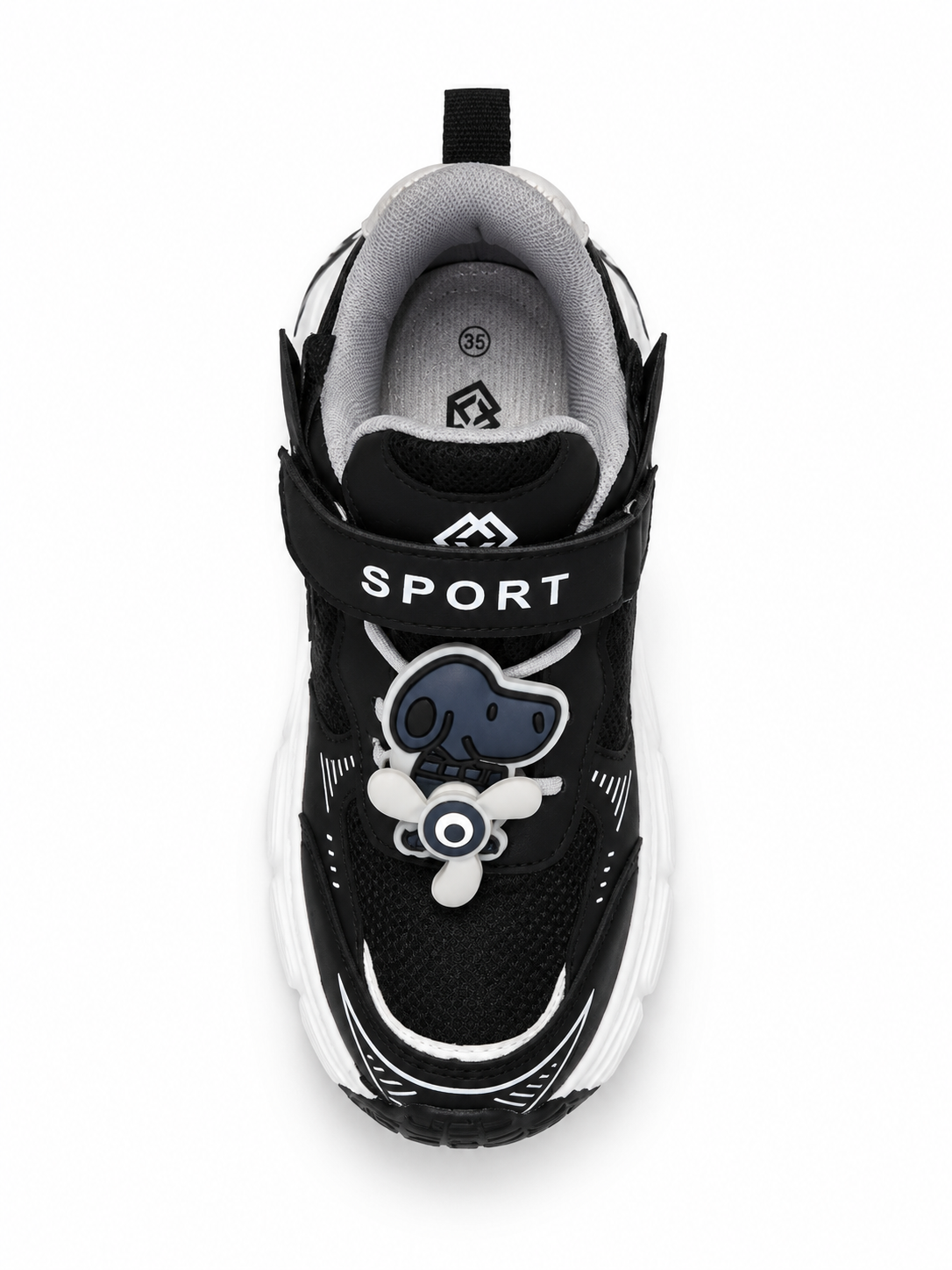 Playful Detail Sport Sneakers