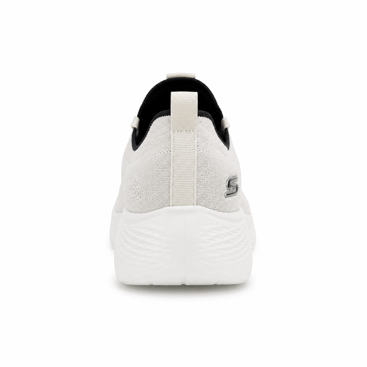 Men Knit Lace Up Sports Shoes