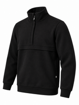 High Neck Pullover Sweatshirt