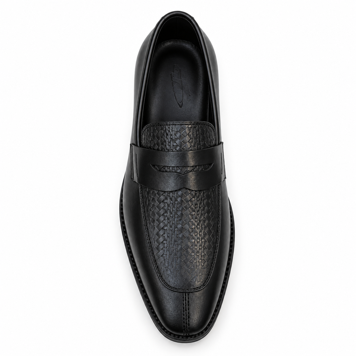 Textured Penny Loafers