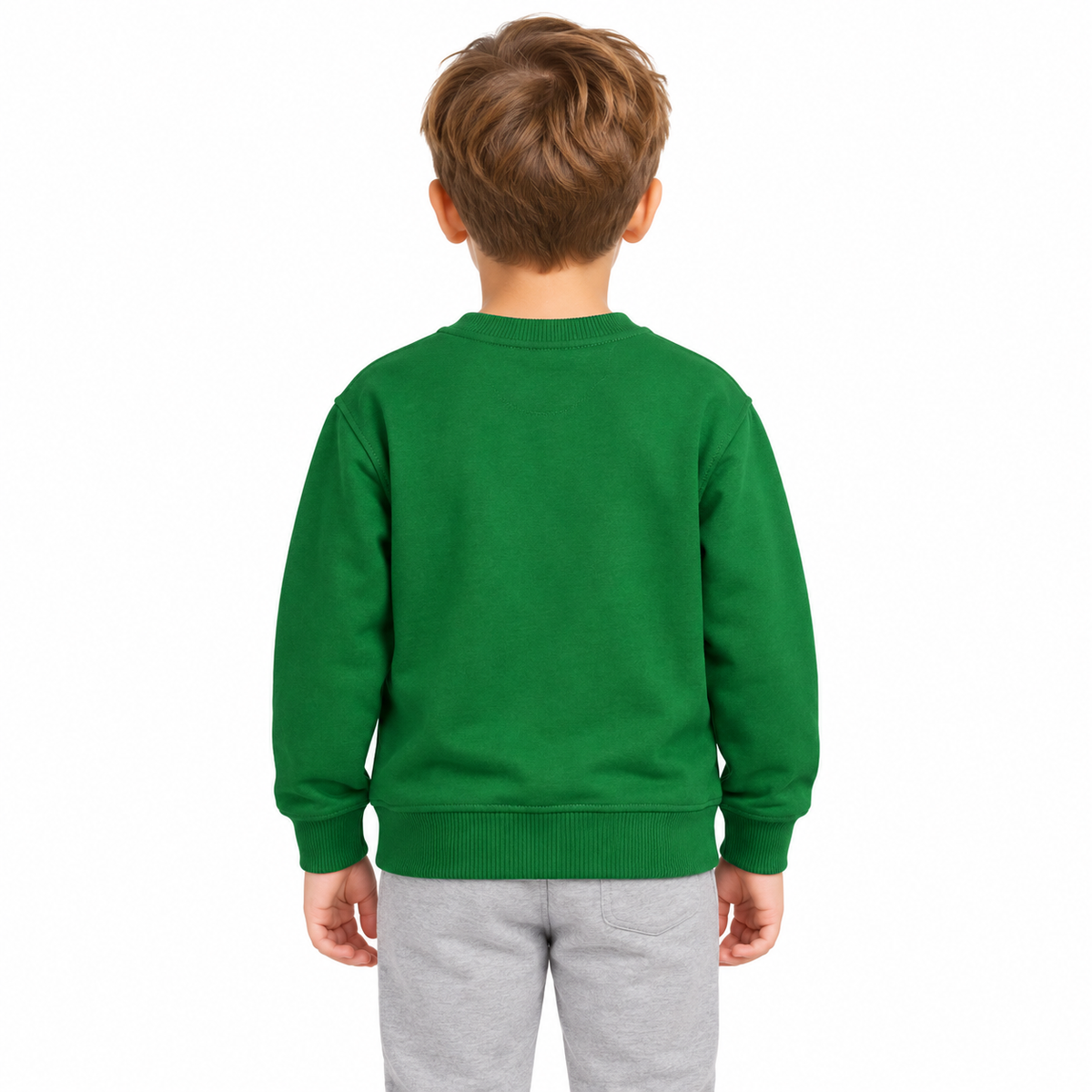 Kids Crew Neck Printed Sweatshirt