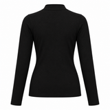 Mock Neck Long Sleeve Top