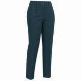Tailored Straight Leg Pleated Pants