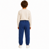 Boys jogger pants with elastic waist and adjustable drawstring