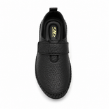 Comfort flats with perforated details and hook-and-loop strap