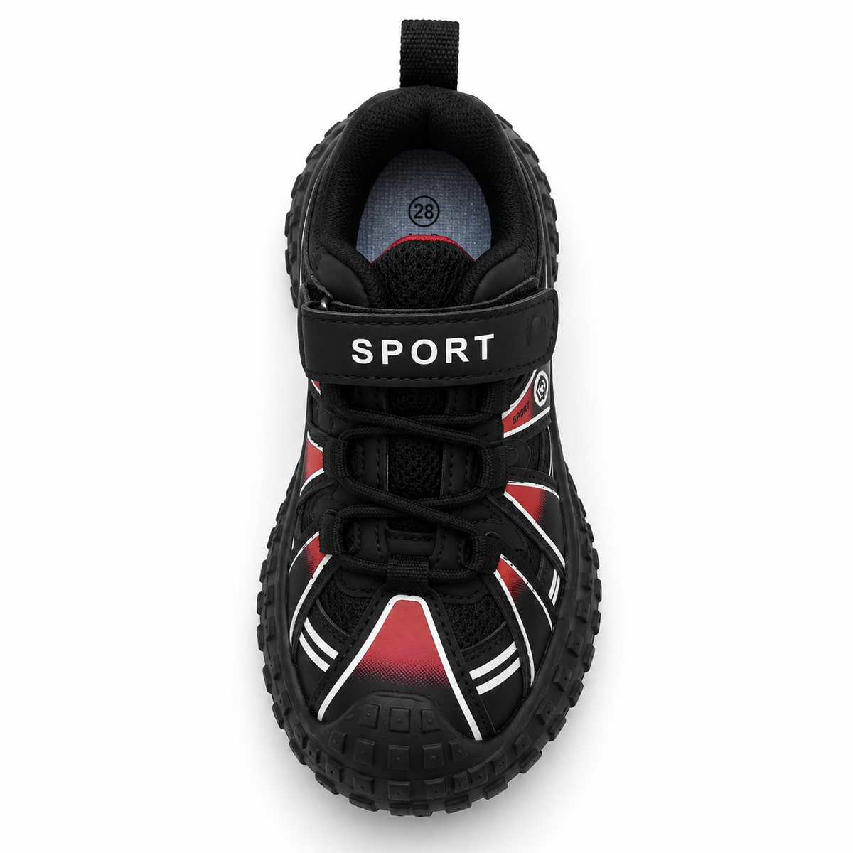 Layered Panel Sport Sneakers