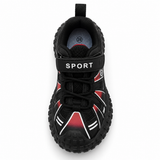 Layered Panel Sport Sneakers