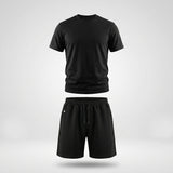 Boys Color Block Pocket T Shirt And Jogger Pants Set