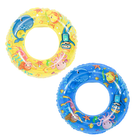 Ocean Adventure Kids Inflatable Swim Ring Assorted Colors