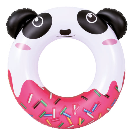 Panda Donut Inflatable Swim Ring