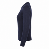 Women Crew Neck Knitted Pullover