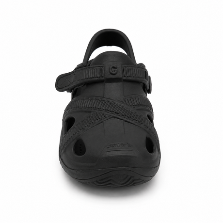 Kids Closed Toe Adjustable Clog Sandals