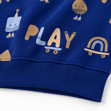 Play Print Long Sleeve T-Shirt