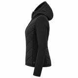 Hooded Quilted Zip Jacket