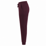 Men Solid Fleece Jogger Pants With Drawstring Waist
