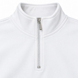 Quarter-Zip Mock Neck Sweatshirt