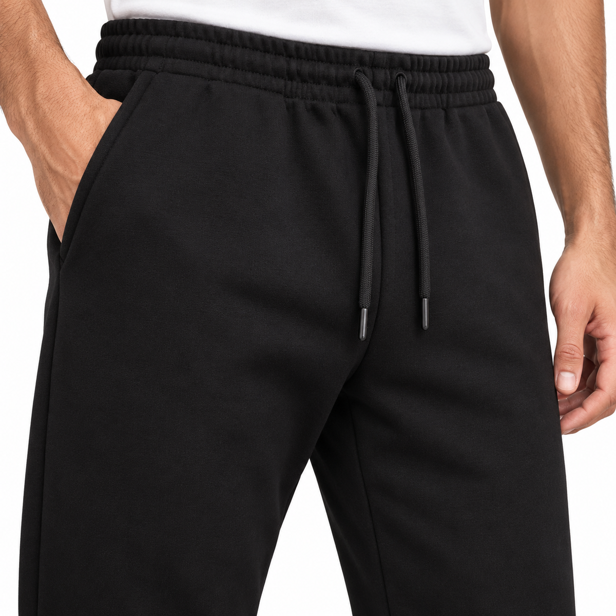 Straight Leg Drawstring Sweatpants