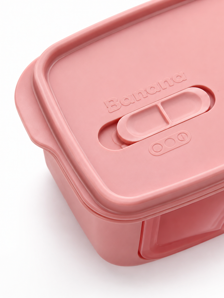 Compartment Lunch Box Set With Cutlery