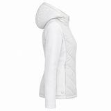 Hooded Quilted Zip Jacket