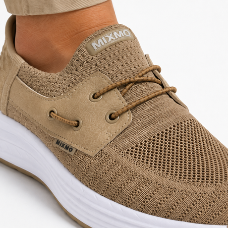 Knit Lace Up Sports Sneakers