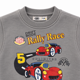 Racing Car Graphic Sweatshirt And Jogger Set