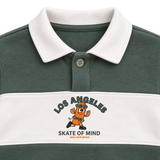 Polo Sweatshirt And Cargo Jogger Set