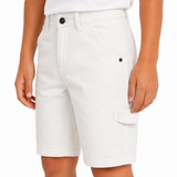 Boys Utility Denim Shorts