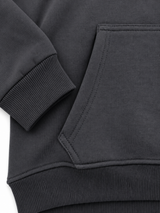 Plain Pullover Hoodie With Front Pocket