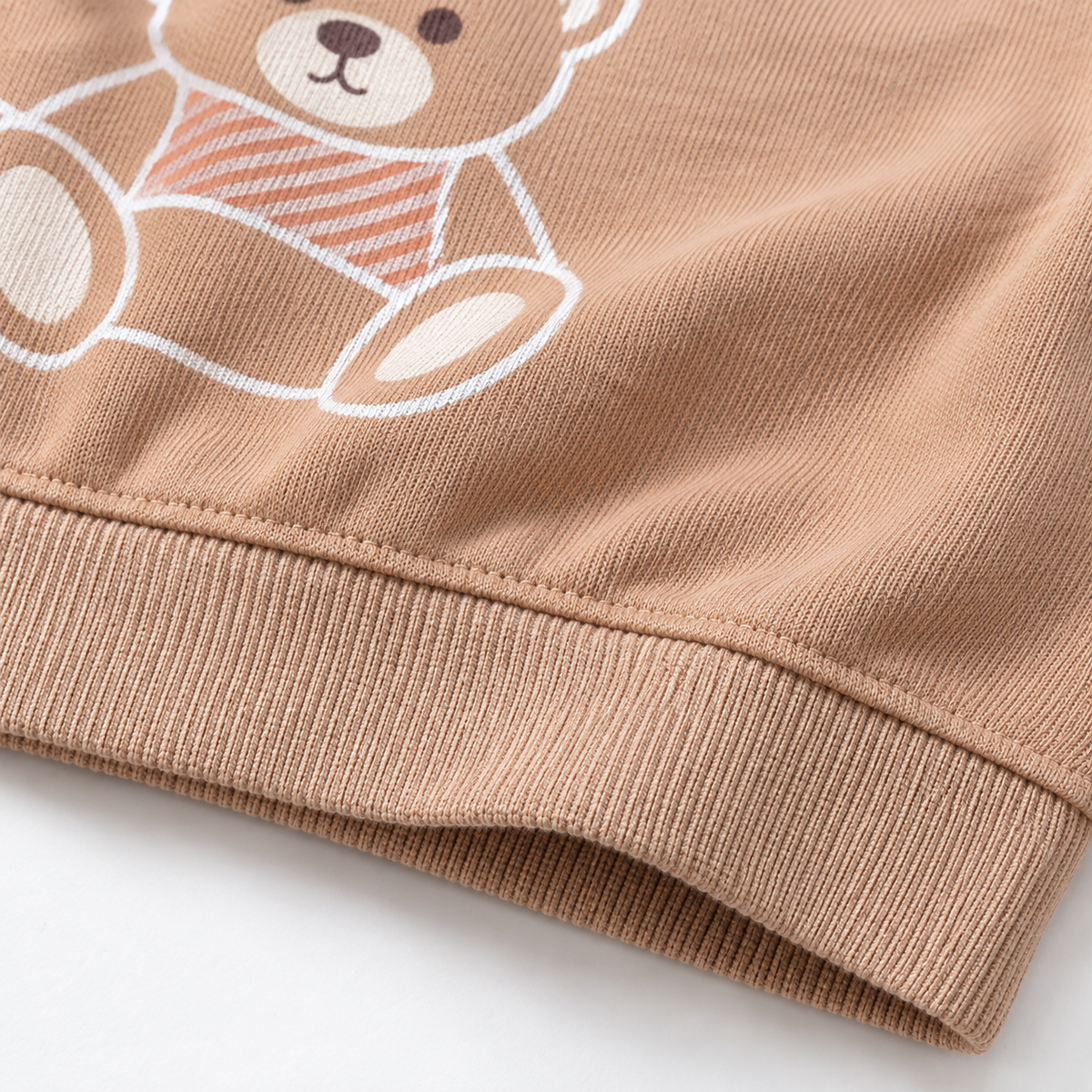 Teddy Bear Print Sweatshirt