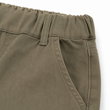 Girls High Waist Casual Woven Pants