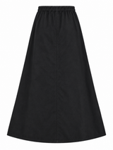 Woman Light A Line Midi Skirt