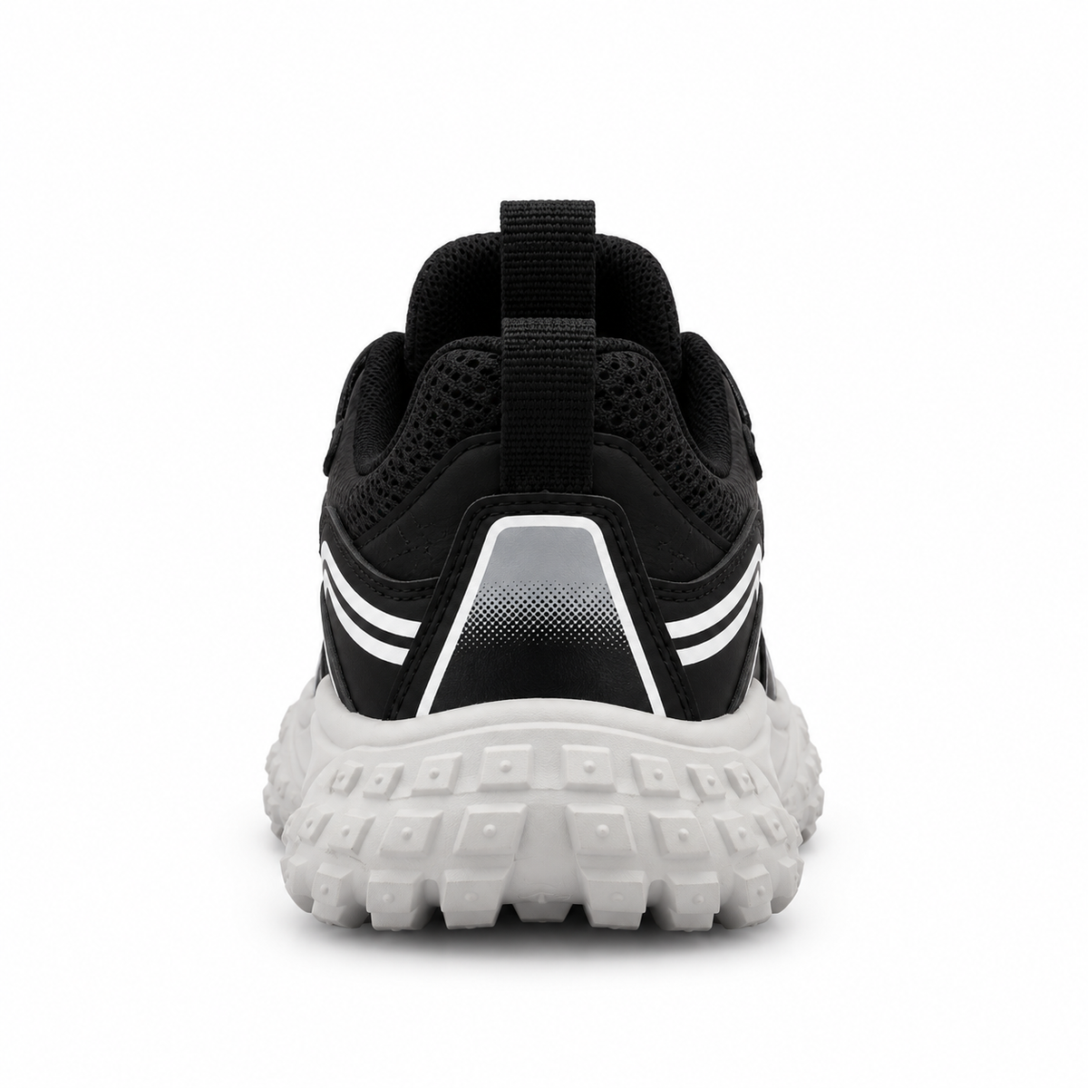 Geometric Panel Sport Sneakers